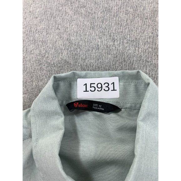 Stoic Mountain and Isles Short Sleeve Button Down‎ Shirt (Men's Medium) - Picture 5 of 12